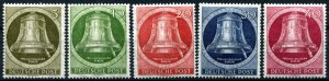 Berlin  Sc.#  9N75-9  MNH  Bells
