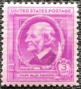 US #861 MNH Single Ralph Waldo Emerson SCV $.25