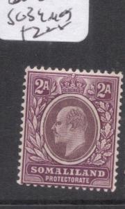 Somaliland Protectorate SG 34 MOG (9dmj)