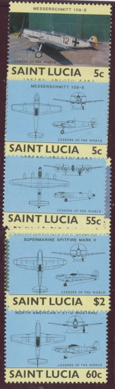 St. Lucia #762-765 Mint (NH) Single (Complete Set)