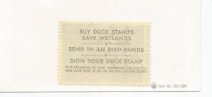 US FEDERAL DUCK STAMP, SCOTT# RW47, MNH, OG, SIGNED