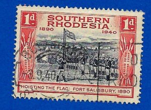 Southern Rhodesia 1940 - U - Scott #57 *