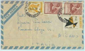 96856 - ARGENTINA - POSTAL HISTORY - Airmail COVER  to ITALY  1965  $27.50