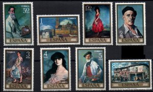 Spain # 1663 - 1670 MNH VF 