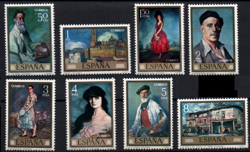 Spain # 1663 - 1670 MNH VF 