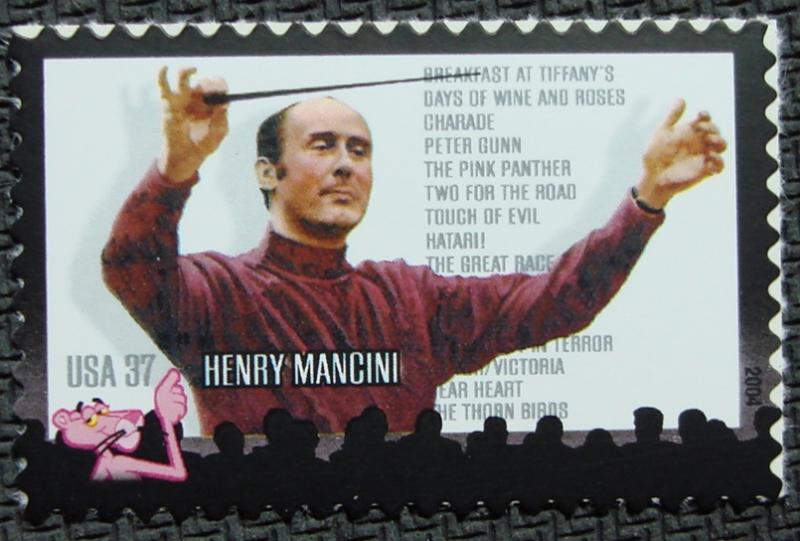 US #3839 MNH Single, Henry Mancini, SCV $.75