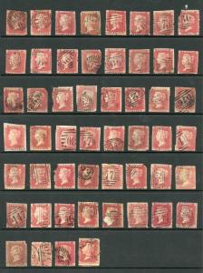 Penny Star Page of 52 mixed condition