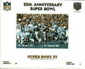 Foot ball, Super Bowl 6, S/S 1, STVI1405