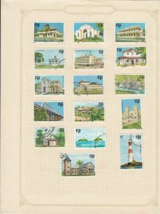 fiji stamps sheet ref 17788