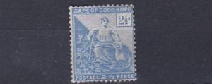 CAPE OF GOOD HOPE  1893 - 98       S G 63A      2 1/2D   ULTRAMARINE    NO GUM 