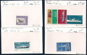 WORLDWIDE Topical Ships (66) Different Sets Mint & Used