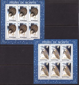 Romania, Fauna, Birds MNH / 1998