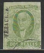 MEXICO-Veacruz 3, 2R FIRST ISSUE, USED. VF-XF. (T11)