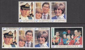 Guernsey 224-226 MNH VF