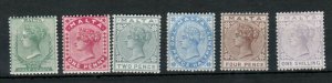 Malta #8 - #13 Mint Fine - Very Fine Original Gum Lightly Hinged Set