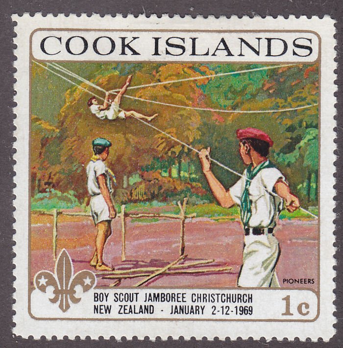 Cook Islands 249 Ropeway Training 1969