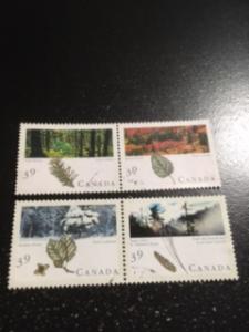 Canada sc 1283-1286 u comp set