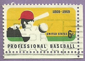 US Used Stamp Professional Baseball Scott 1381 #3