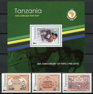 Tanzania 2010 Pan-African Postal Union (PAPU) Day