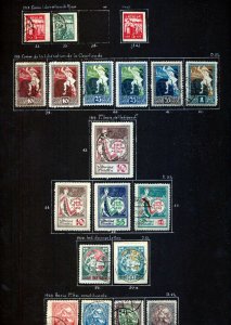 LATVIA 1918/40 M&U Collection Red Cross Airs(110+Items) (NT3292