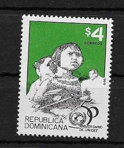 DOMINICAN REPUBLIC STAMP MNH #16OCT44