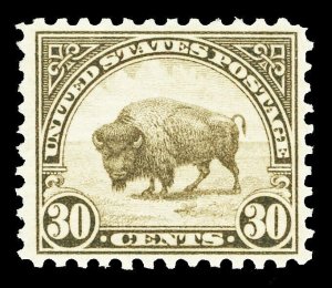 Scott 700 1931 30c Brown Buffalo Rotary Press Issue Mint F-VF OG NH Cat $21