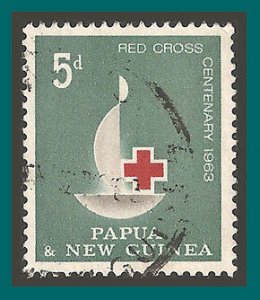 Papua New Guinea 1963 Red Cross Centenary, used  174,SG46