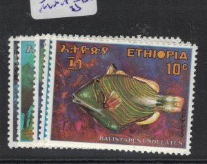 Ethiopia Fish SC 558-62 MNH (1fem) 