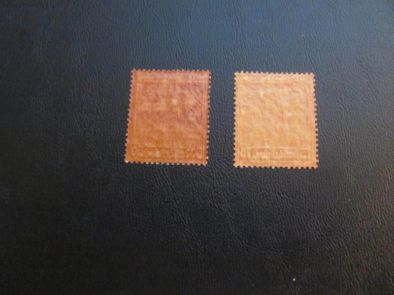 GERMANY 1936 MNH  SC C57-58 ZEPPELIN  SET  VF/XF  50 EUROS (122)