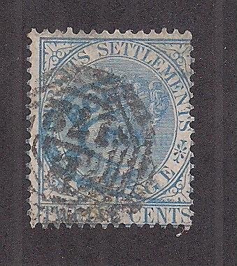 STRAITS SETTLEMENTS  SC# 14  AVF/U