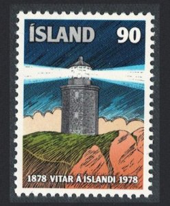 Iceland Centenary of Lighthouses in Iceland 1978 MNH SG#568