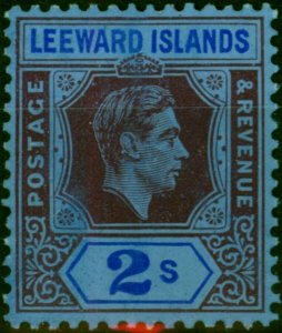 Leeward Islands 1938 2s Reddish Purple & Blue-Blue SG111 Fine LMM (2)