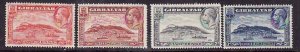 Gibraltar-Sc#96-9- id6-unused hinge remnant KGV set-Rock of Gibraltar-1931-33-