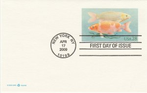 Scott# UY48 UPSS MR58a (2009) US Reply Postal Card FDC
