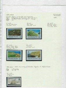 Pitcairn islands 1986 Stamps Ref 14576