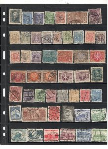 POLAND COLLECTION ON STOCK SHEET MINT/USED