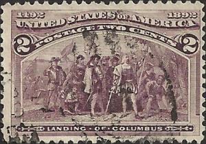 # 231 BROWN VIOLET USED LANDING OF COLUMBUS SCV-0.30