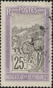 Madagascar, #92 Used From 1908-28