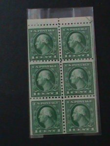 ​UNITED STATES- SC#462a-GEORGE WASHINGTON -MNH-BOOKLET PANE-VF108 YEARS OLD