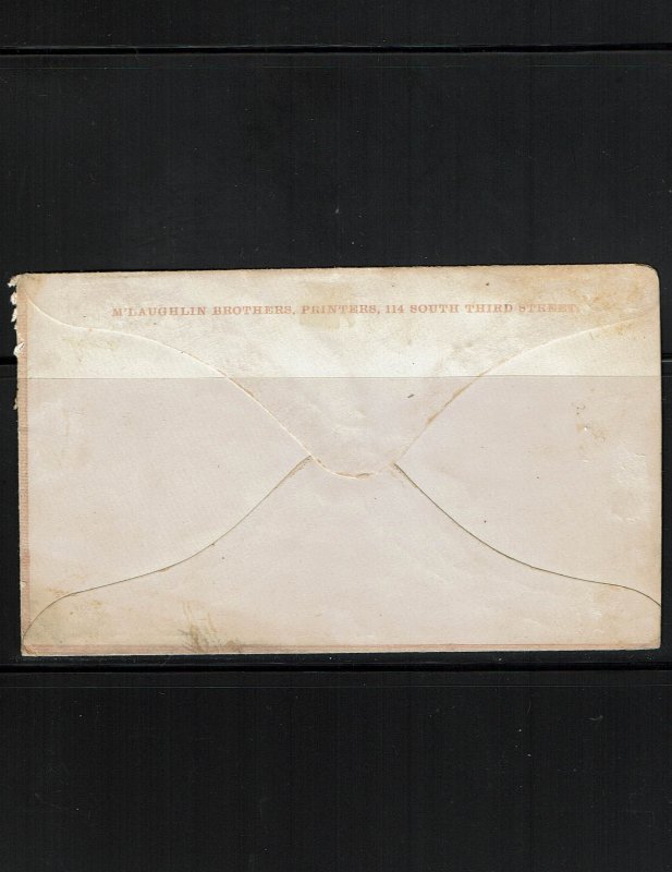 Scott 63 Fine on cover.