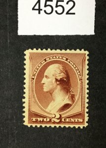 MOMEN: US STAMPS #210 MINT OG NH LOT #4552