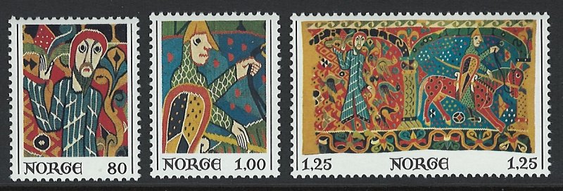 Norway Scott 685-687 MNH 