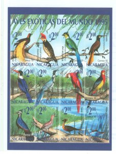 Nicaragua #2144  Souvenir Sheet (Animals)