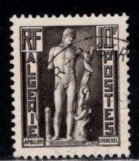 Algeria - #240 Apollo of Cherchell  - Used