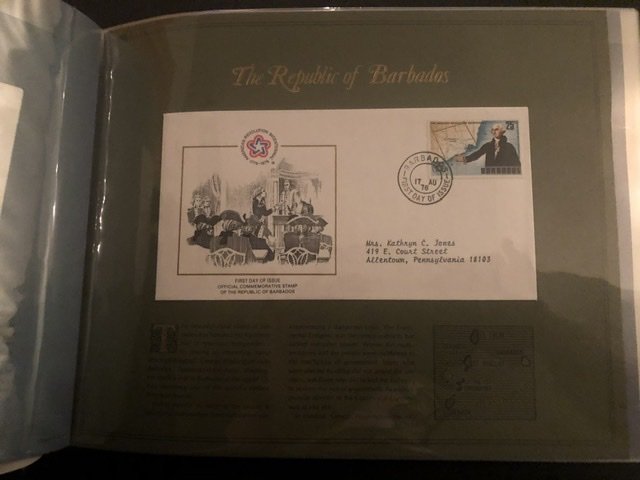 1776- 1976 Beautiful American Revolution Bicentennial First Day Covers