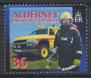 Alderney  SG A244  SC# 241 Fire Services Mint Never Hinged see scan 