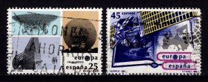 Spain 1991 Europa, Europe in Space, Set [Used]