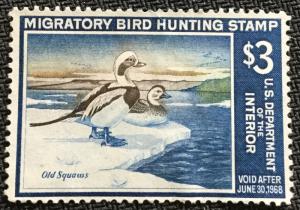US #RW34 Used Single Old Squaw Ducks SCV $12.50