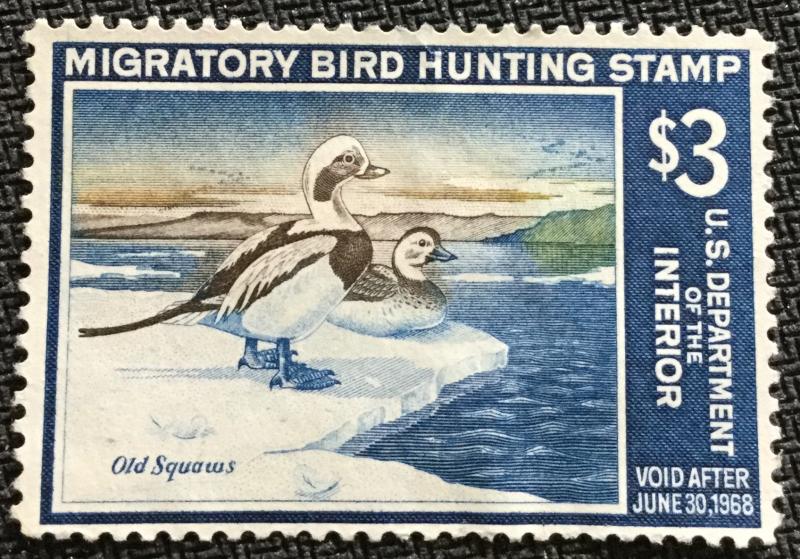 US #RW34 Used Single Old Squaw Ducks SCV $12.50