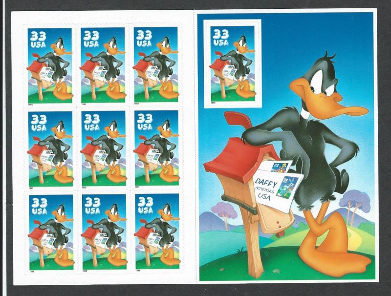 United States souvenir sheet mnh SC  3306